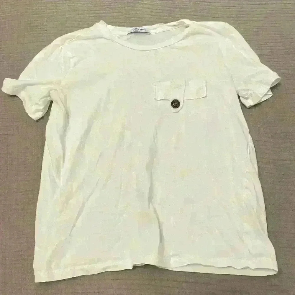 Zara white T shirt